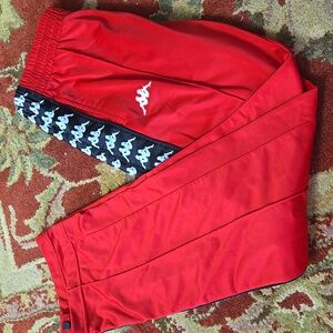 Kappa Women's Red Track Pants